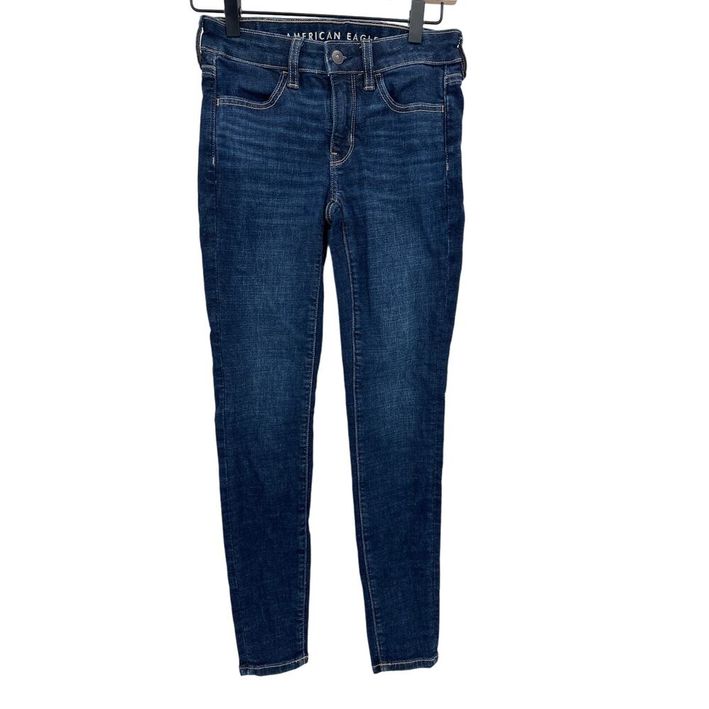 American Eagle Blue Jegging Jeans Size 00